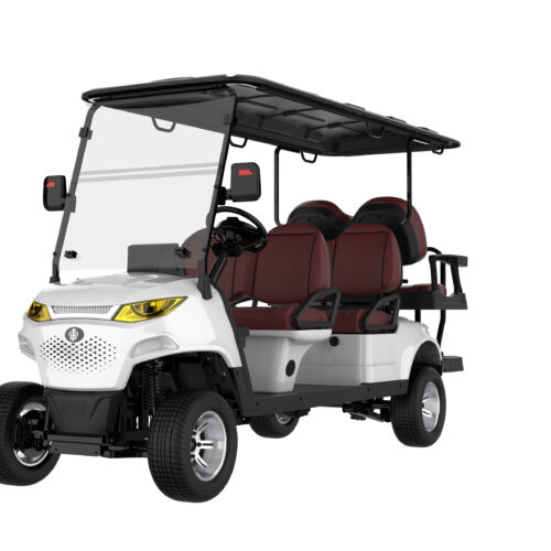 Suncart® MXV RANGER 6 – Mobil Golf Cart Listrik 6 Penumpang | Kendaraan Penumpang | Kendaraan Resor | Kendaraan Antar-Jemput | (4+2) | Ban Jalan Raya
