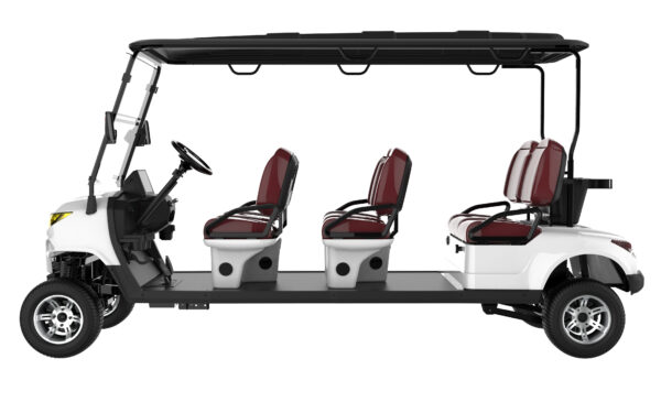 Suncart® MXV ENVOY 6 Trail – Mobil Golf Listrik 6 Penumpang dengan Suspensi Tinggi dan Lifted | Mobil Penumpang | Mobil Resor | Mobil Antar-Jemput | Ban Off-Road