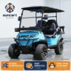 2+2 seater golf cart (5) Suncart® MXV CRUISER 4 Trail – Kereta Golf Listrik 4 Penumpang dengan Suspensi Tinggi dan Bodi Terangkat | Kereta Penumpang | Kereta Resor | Kereta Keluarga | (2+2) | Ban Off-Road
