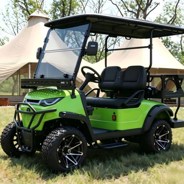 2+2 seater golf cart Suncart® MXV BREEZE 2 Trail – Kereta Golf Listrik 2 Penumpang dengan Suspensi Tinggi dan Ban Off-Road | Kereta Penumpang | Kereta Resor | Kereta Komunitas