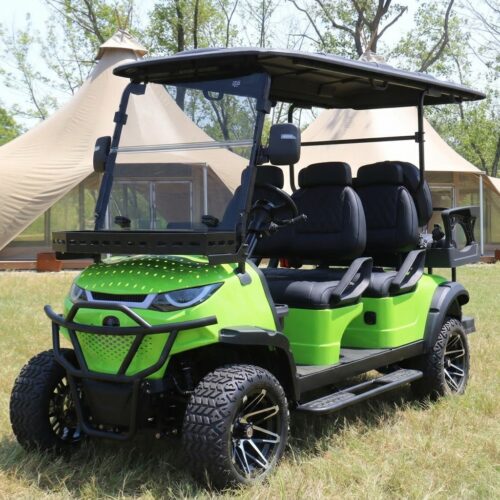 Suncart® MXV RANGER 6 Trail – Mobil Golf Listrik 6 Penumpang dengan Suspensi Tinggi  | Mobil Penumpang | Mobil Resor | Mobil Keluarga | (4+2) | Ban Off-Road